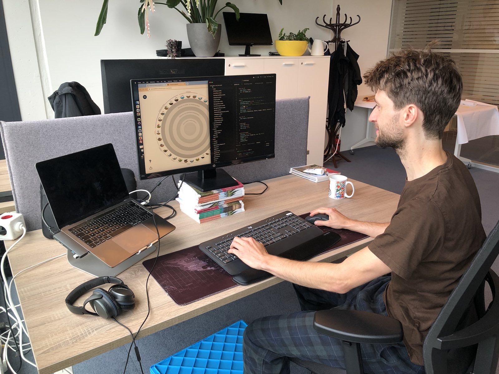 Working on the drought chain visualization
